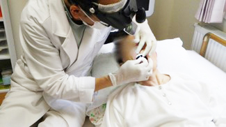 岩見沢市の歯医者、ハタテ歯科医院の訪問診療